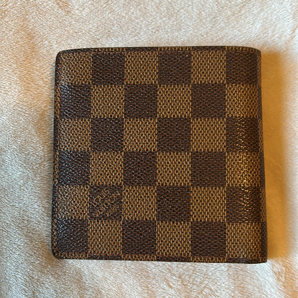 Louis Vuitton Damier Ebene Centenaire Marco Wallet - Excellent! - Picture 2 of 9